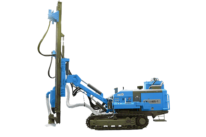 Seperate DTH drill rig